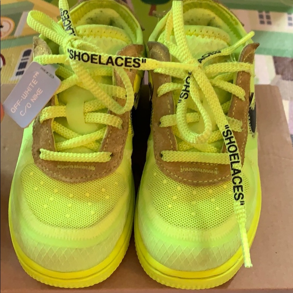 AUTHENTIC OFF WHITE “The 10”. : Nike Force 1 (TD)